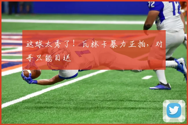 这球太秀了！瓦林卡暴力正拍，对手只能目送